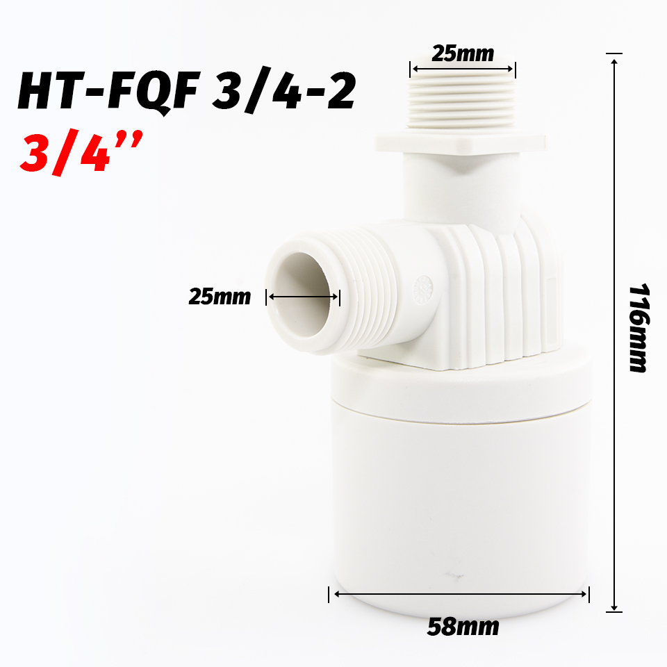 Automatic Water Level Control Valve Tower Tank Floating Ball Valve installed inside the tank HT-FQF1/2-2 1/2" 3/4" 1"