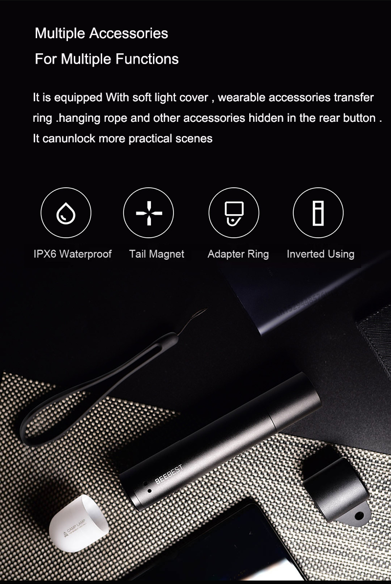 Beebest Rechargeable Flashlight