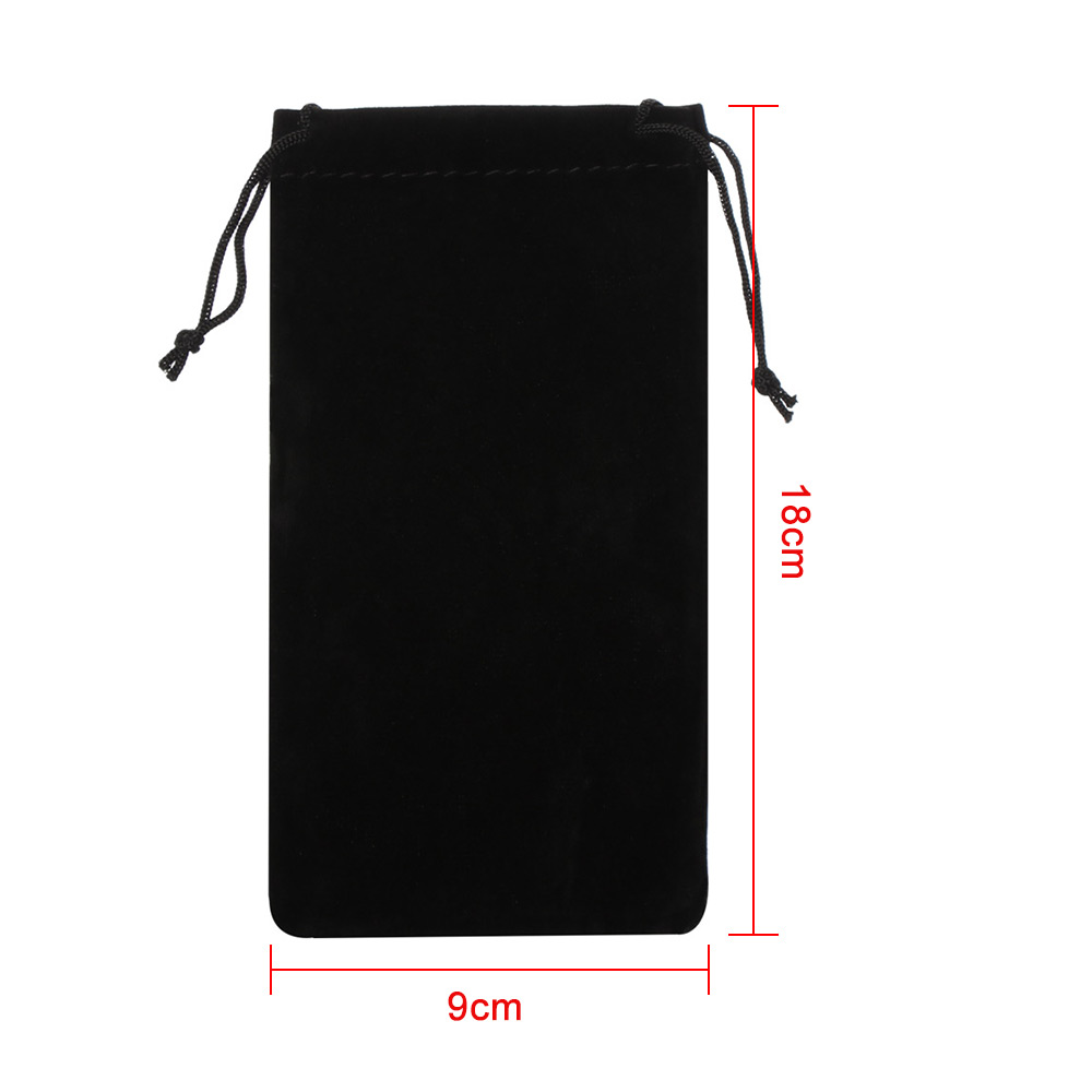 Solid Color Sunglasses Bags Portable Drawstring Eyeglasses Pouch Bags Eyewear Case Accessories Soft Cloth Glasses Bags