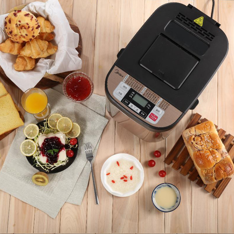 Midea Bread Machine Fully Automatic Multifunctional Intelligent Fruit Spreading Toaster Bread Maker Breakfast Machine MM-ESC1510