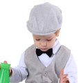 Baby Boys Hat Toddler Herringbone Flat Cap Kids Vintage Driver Hats Infant Cotton Soft Lining Accessories