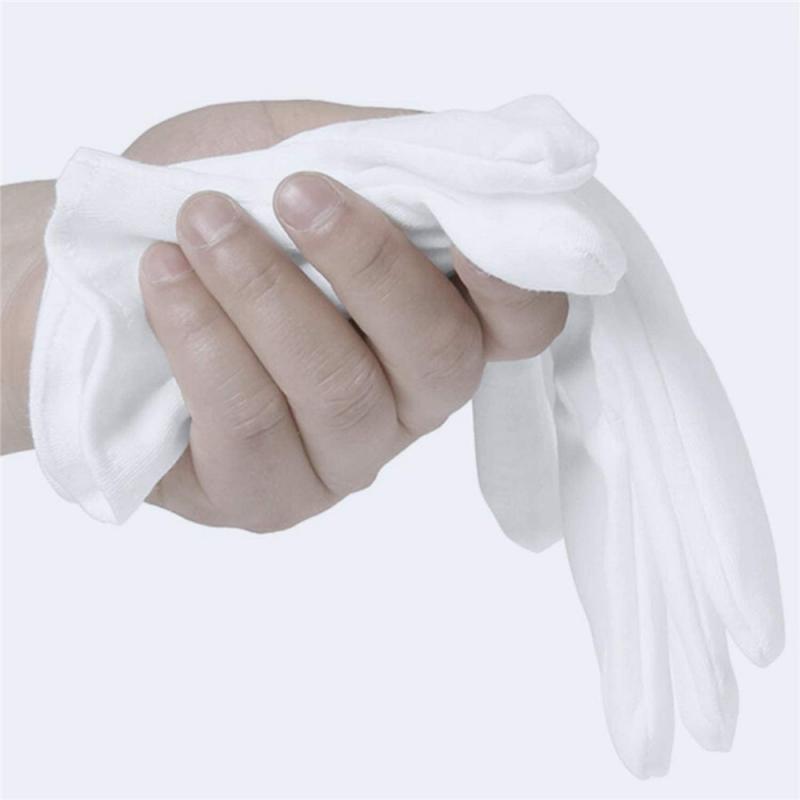 White Cotton work Gloves for Dry Hands Handling Film SPA Gloves Ceremonial Inspection Gloves Household Cleaning Tools Gloves
