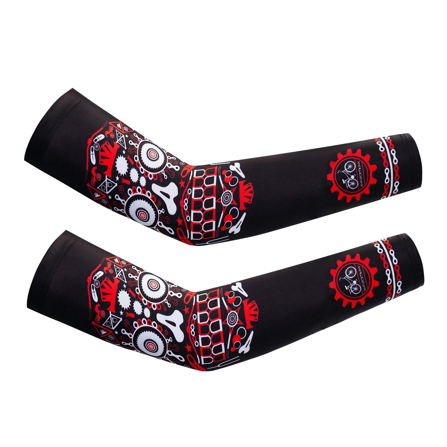 Summer Men Bicycle Arm Warmers Women Sports MTB Women Bike Arm Sleeve UV Protection Racing Sport Basketball Cycling Arm Sleeves