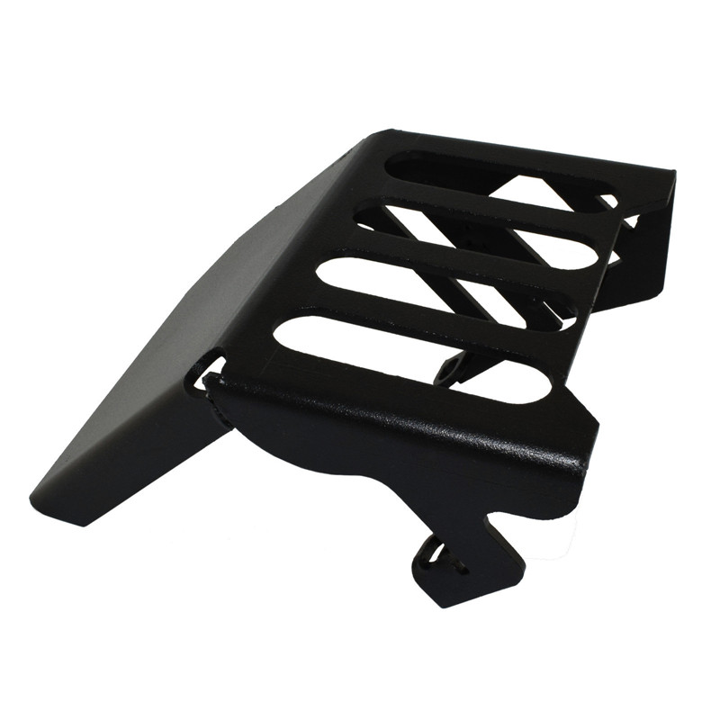 Black Left Side Engine Oil Sump Pan Cover Chassis Guard Skid Plate Protector Steel For YAMAHA MT-09 Tracer 900 2016 2017