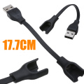 Outdoor Multifunctional Tools Black 17.7cm USB Power Charging Cable For Go-Tcha Wristband For Outdoor Survival Emergence Tools