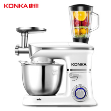 Konka5L-7L stainlessSteel Bowl 6-speed Kitchen Food Stand Mixer Cream Egg Whisk Blender meat Cake Dough noodle noodlefruit juice