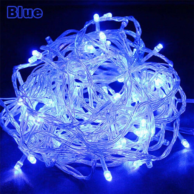 Christmas Lights 10M 20M 30M 50M 100M Decorative Led String Fairy Light 8 Modes Garlands Lights For Wedding Party Holiday Lights