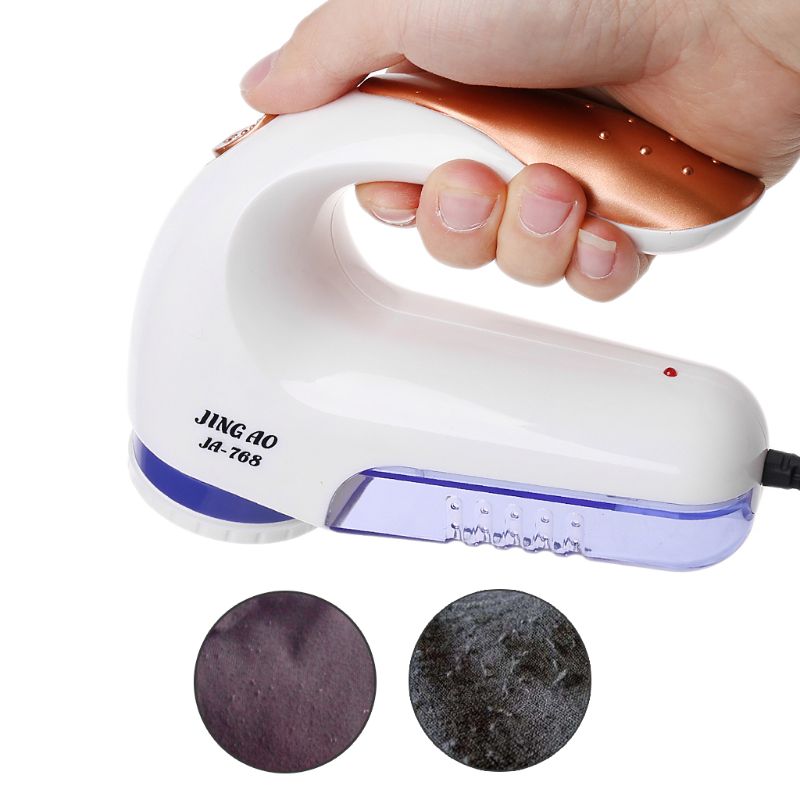 2021 New Electric Clothes Lint Remover Fabrics Sweater Pill Fluff Fuzz Shaver Lint Pellets Cut Machine EU Plug