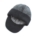 High Quality Cotton Fur Brim Winter Hats Skullies Beanies For Men Women Wool Scarf Caps Outdoor Gorras Bonnet Knitted Hat
