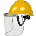 Safety helmet with face shield Hard Hat Work Welding Anti splash impact resistance full face visor helmets