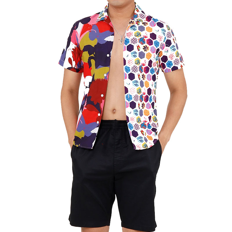 Funny hawaiian shirts printing shirts for men