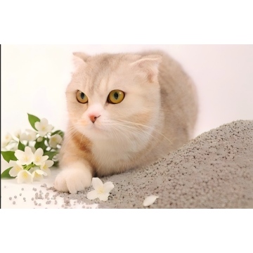 1.5mm Jasmine Scented Deodorizing Colored Ball Bentonite