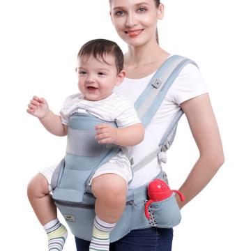 Hot Newborn Infant Baby Carrier Solid Breathable Ergonomic Adjustable Wrap Sling chest kangaroo Backpack 0-4 Years