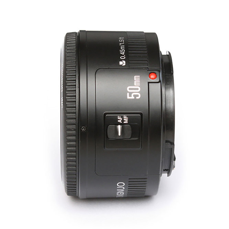 Yongnuo YN50mm F1.8 Lens AF/MF Standard Prime Lense YN 50mm f1.8 Lens for Canon EOS Rebel Camera