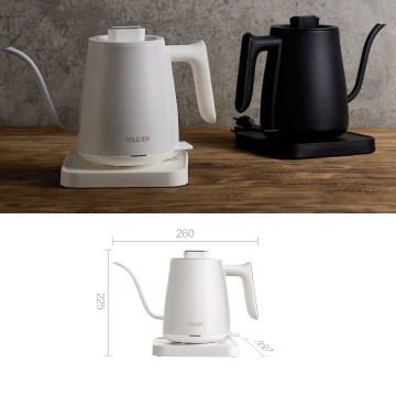 YOULG Water Electric Coffee Kettle Pot Instant Heating Temperature Control Auto Power-off Protection Wired Teapot 220V