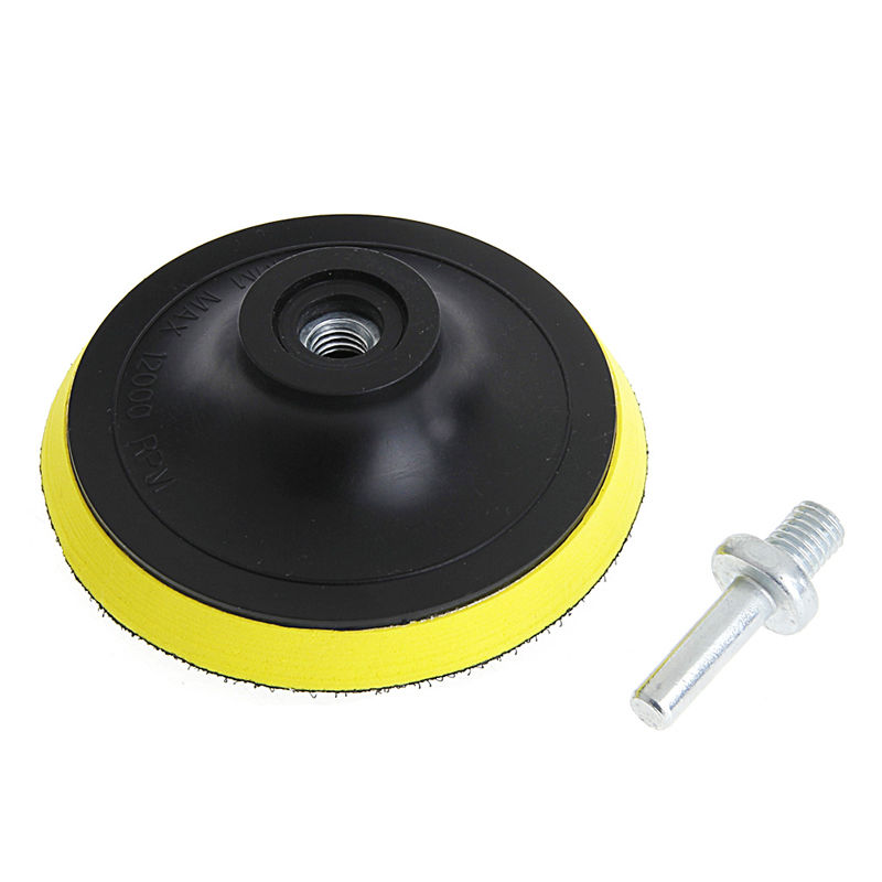 5Pcs 3/4/5 inch M10 Sponge Waxing Buffing Polishing Pad Kit with Drill Adapter Automobiles Tools Maintenance Care Paint Care