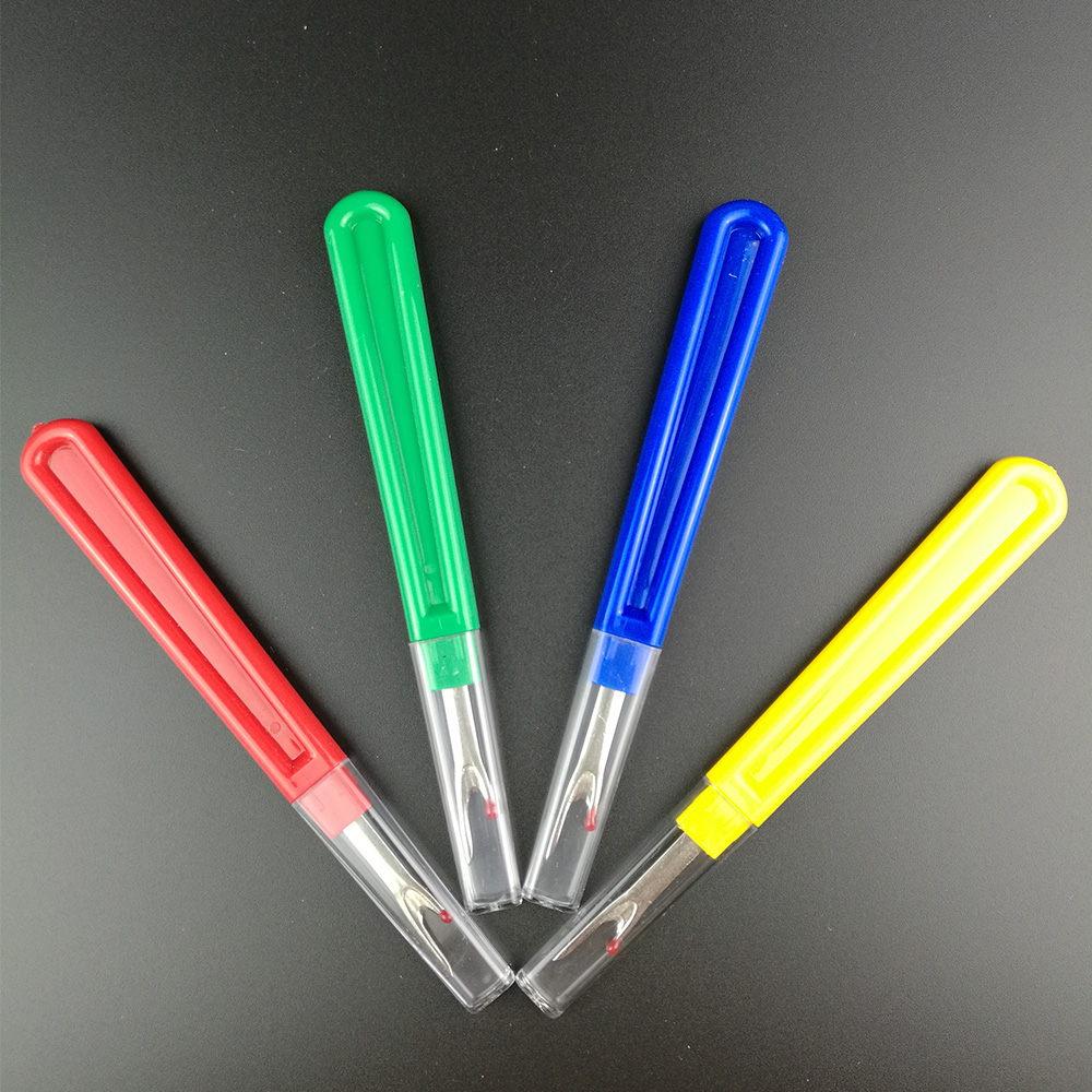1pc Plastic Sewing Thread Handle Seam Ripper Cutter Stitch Unpicker Cotton Thread for Embroidery Tool Sewing Accessories
