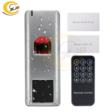 XJQ IP66 Waterproof Fingerprint Standalone Access Control 1000 Users Metal Case Biometric Fingerprint Door Access Control System