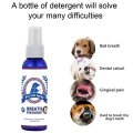 60ml Cats Dogs Anti Portable Oral Care Dental Spray Pet Breath Freshener Bad Teeth Deodorant Treatment Odor Remove