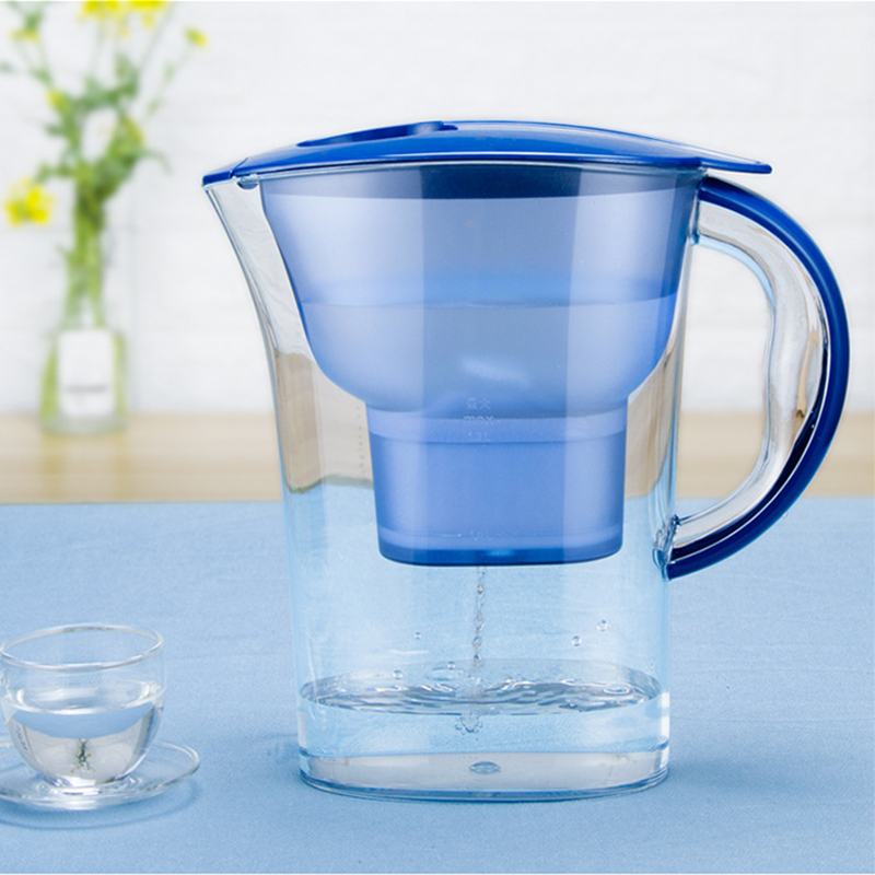 Candimill New Water Purification Jug 2.5L Household Water Filters Healthy Municipal Tap Water Filtered Pot Pitcher