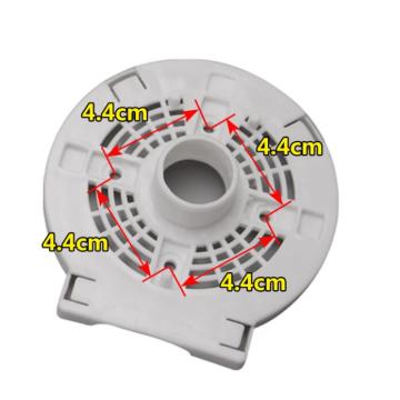 Stand Fan parts rear protective cover for motor fixing fan blade
