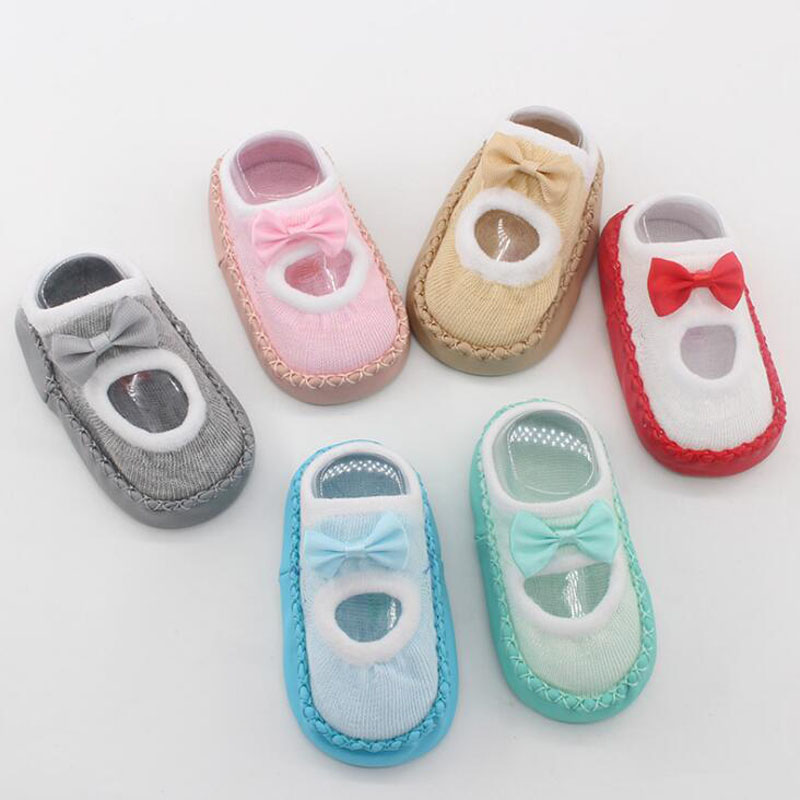 2020 New girls boys baby socks non-slip baby foot sock