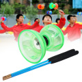 Toy Classic Hand Play Children Professional Bearing Light Glow Soft Funny Diabolo Set Hobbies With Rope Juggling High Speed Gift