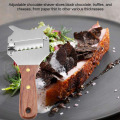 Truffle Slicer Stainless Steel Multi-purpose Cheese Chocolate Truffle Shaver Cutter Grater Wood Household Kitchen Baking Tools