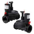 Newest 1'' Industrial Irrigation Valve 12V/24V AC Solenoid Valves Garden Controller for Garden Yard Garden Water Timers