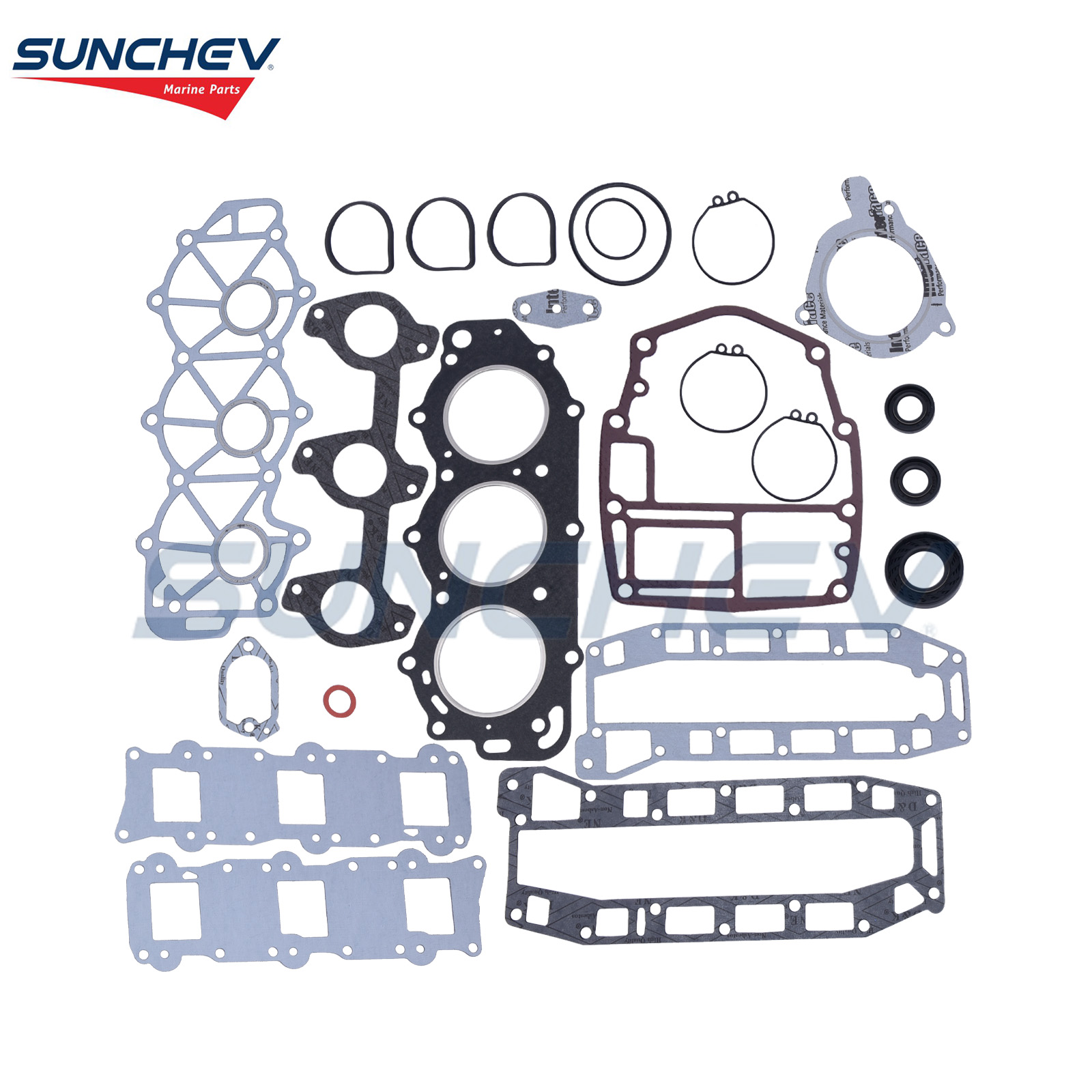 6H4-W0001-01-00 Power Head Gasket Kit For Yamaha 40hp50hp