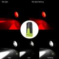 SANYI Portable Tent Lamp by 3*AAA Battery 5 Modes Working Light with Hook Foldable Lantern Mini Flashlight Torch Camping Light