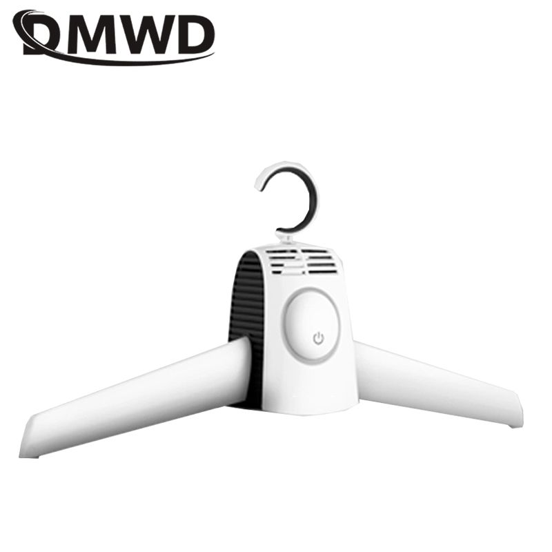 DMWD Portable Electric Clothes Dryer Secador Drying Clothes Hanger Foldable Shoes Dryer For Travel Durable Loadable 5KG