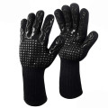 1pair Barbecue Gloves BBQ Gloves Kitchen Oven Mitts Baking Glove Extreme Heat Resistant Multi-Purpose Grilling Cook Gloves #LR1