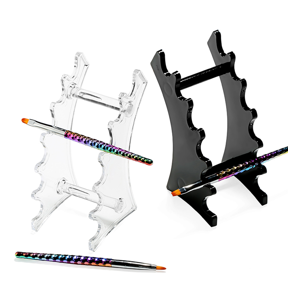 3pc/Nail Art Brushes Set Acrylic UV Gel Extension Pen Rainbow Painting Drawing Brush Glitter Powder Coating Flower Paint