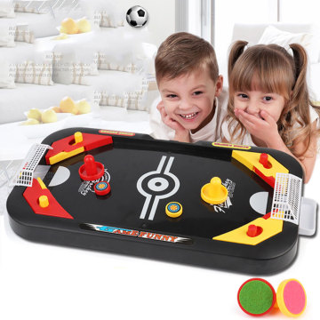 2in1 Mini Ice hockey Soccer Desktop Games Sport table Battle funny Interactive game Toy Educational Play Party Game For Children