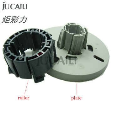 Jucaili good quality mimaki jv33 /mutoh RJ900C/1604 inkjet printer block paper plate media take up roller for holding the media