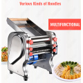 FKM240 Electric Dough Roller Stainless Steel Dough Sheeter Noodle Pasta Dumpling Maker Machine 220V 110V Roller Blade Changable