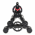 Mini Eiffel Tower Table Gear Clock