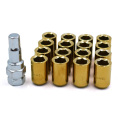 32mm 16pcs/set Racing Car Wheel Lug Nuts Wheel Rims Lug Nuts Car Accessories M12x1.5/1.25