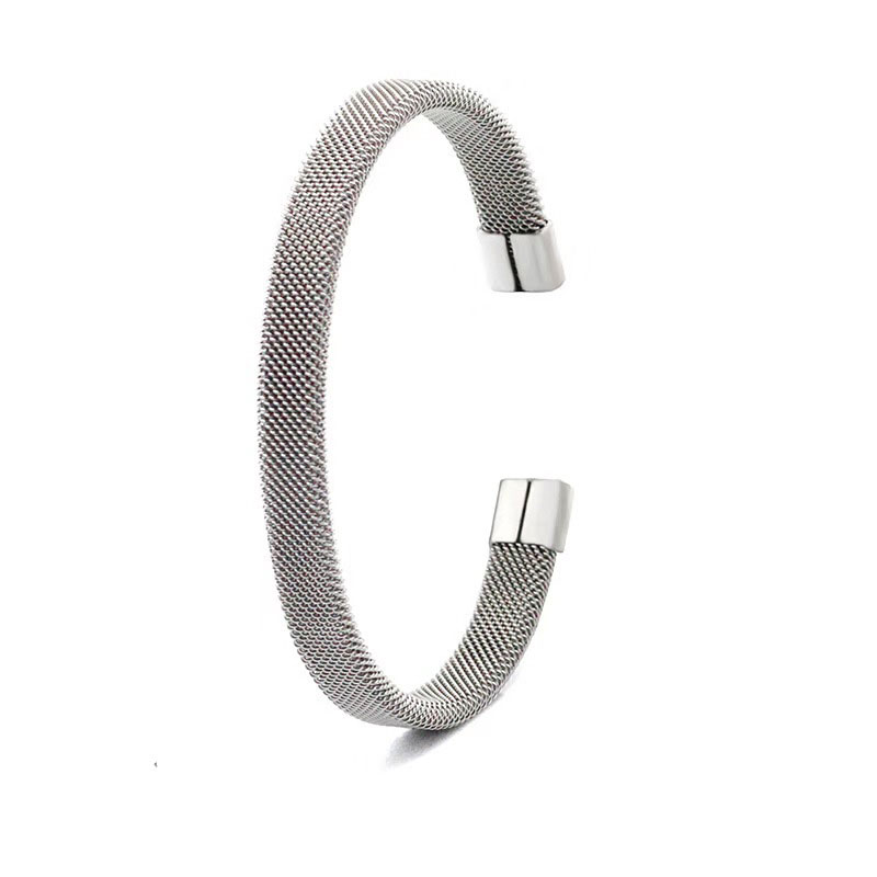OUFEI Cuff Bracelet For Women Barbed Wire Stainless Steel Bracelet Summer Jewelry Accessories Mass Effect Free Shipping