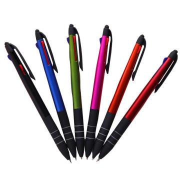 Multicolor Pens 3in1 Retractable Ballpoint Pens 3 Vivid Colors Ball Pen Best for Smooth Writing Refill School Office Supplies