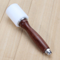 Professional Strengthen Wood Handle Leather Carve Hammer Durable Knock Craft Stamping Tools Handmade Leather Craft DIY Tool