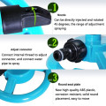 Garden Sprinklers Automatic Watering Grass Lawn 360 Degree Fully 3 Nozzle Circle Rotating Irrigation System