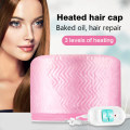 Thermo-cap for hair gorro termico para cabello tratamiento hair steamer cap nurse hair cap Household hat Hair care hair EU Plug