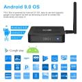 2020 TOX1 Amlogic S905X3 Android 9.0 Smart TV Box 4GB 32GB 2.4G 5G WiFi Bluetooth 1000M 4K Media player