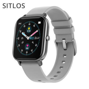 SITLOS P8 Pro 2020 Men New Temperature Smart Watch IP67 Waterproof Mutli-Sport Mode Heart Rate Monitoring for iOS Android Phone