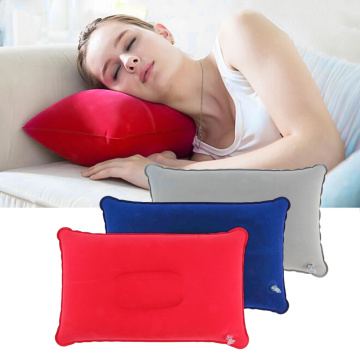 Convenient Inflatable Air Camping Pillow Compact Inflating Travel Pillows for Sleeping Backpacking Hammock Car Camp