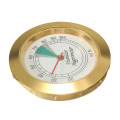 Hygrometer Moisture Meter For Tobacco Cigar Humidor Golden Pointer Easy To Carry 43mm Diameter Analog
