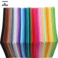 QUANFANG Non Woven Fabric 1mm Thickness Polyester Felt Of Home Decoration Pattern Bundle For Sewing Dolls Crafts 40pcs 10x15cm