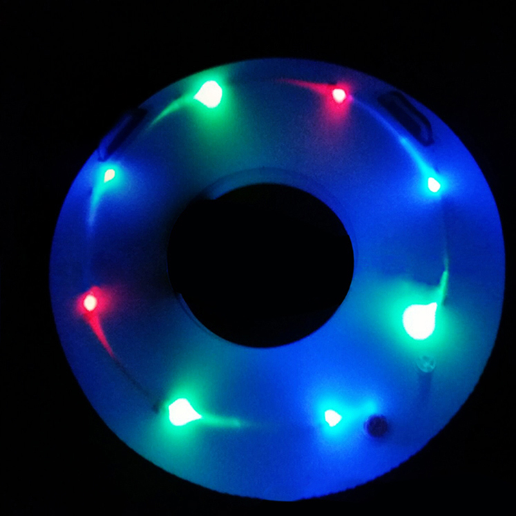 Thickening Material Pvc Led Inflatable Snow Tube 3